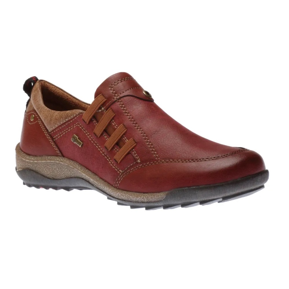 Brand new Walking on a cloud- Women's Red Slip-On Walking Shoe size 12/42